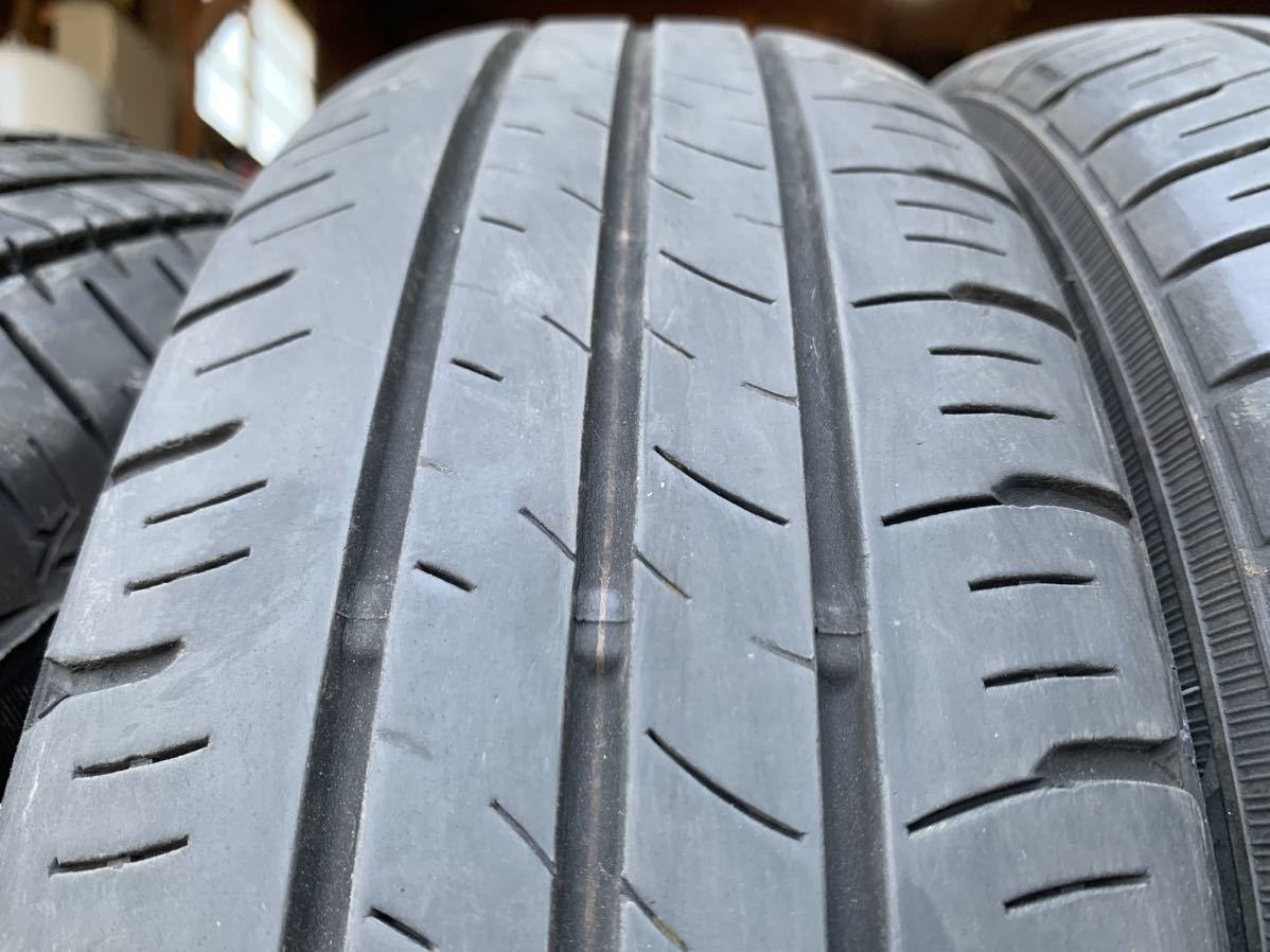 夏タイヤ4本セット ダンロップ エナセーブ EC300+ 155/65R14 2020年 