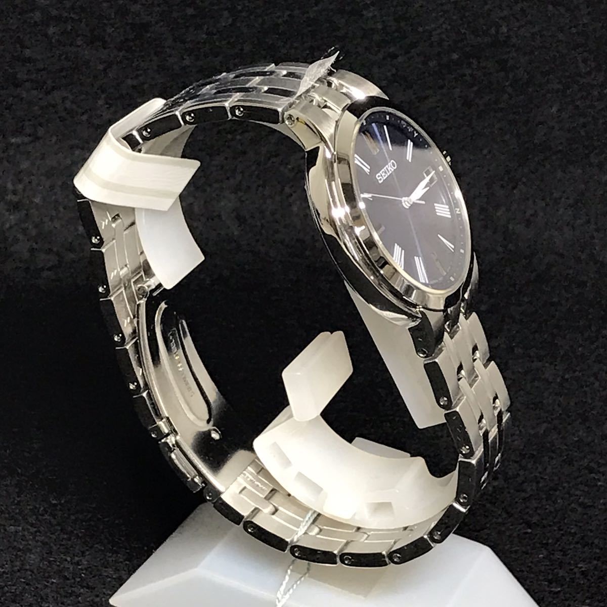 ☆55035 セイコー SEIKO 7B24-0BS0 電波ソーラー SS ステンレス 動作品 