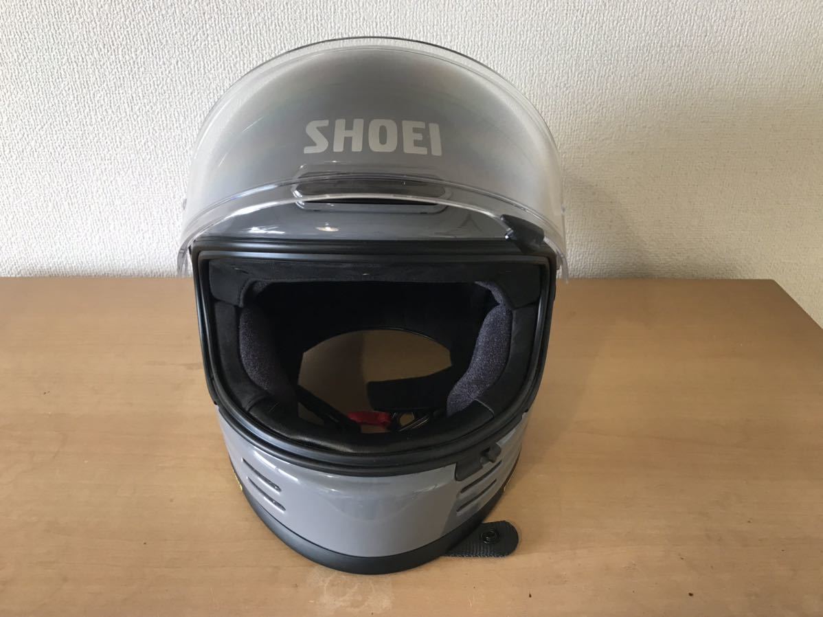 美2023 SHOEI Glamster バサルトグレー Mサイズ グラムスター SHOEI