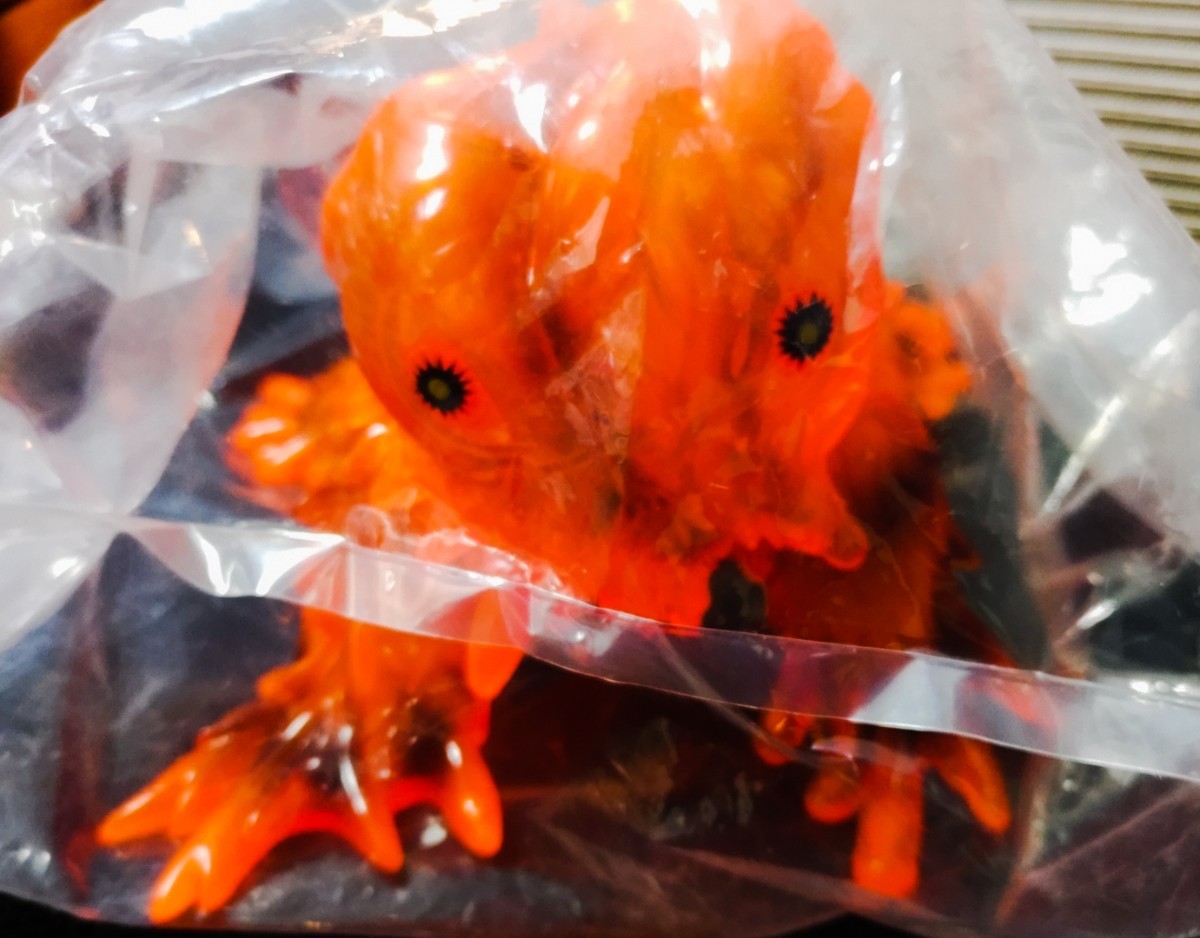 ☆新品未開封! マルサン 世紀の大怪獣 ヘドラ450 四足歩行バーニング