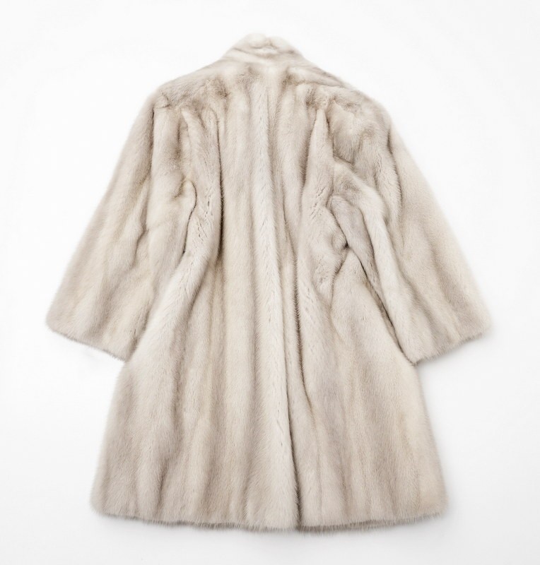 MF2530#パールミンク*MINK*最高級毛皮*リアルファ―*七分袖*ファー