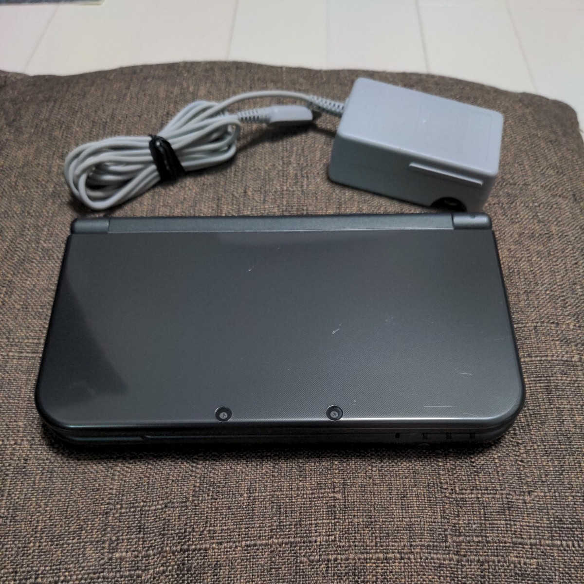 LL ニンテンドー3DS ACアダプター 【送料無料】ニンテンドー3DS LL ブラック ACアダプタセット