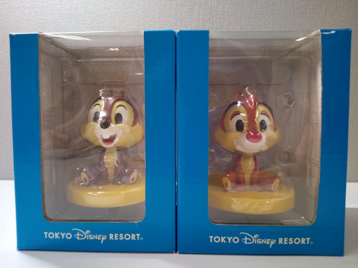 東京ディズニーリゾート バブルヘッドドール ショップ チップとデール