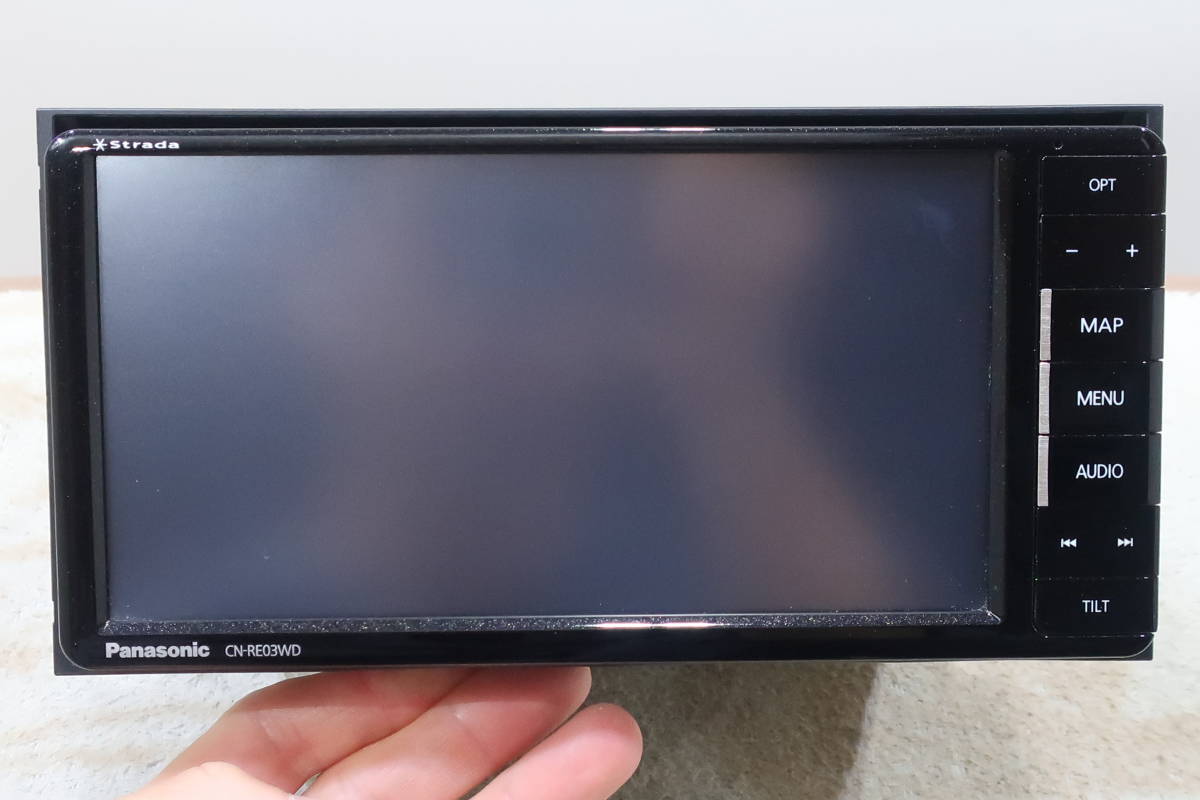 ☆5761☆ パナソニック ストラーダ CN-RE03WD Bluetooth ストラーダ
