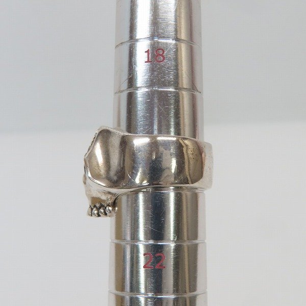 FLASH POINT/フラッシュポイント FLAT SKULL RING/フラットスカル