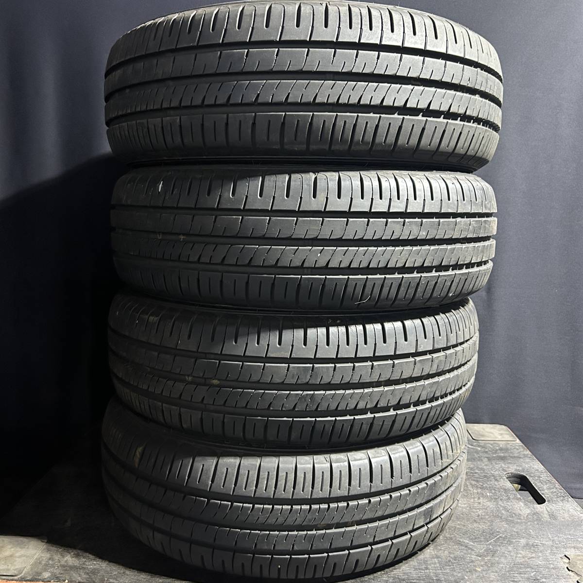 ☆送料無料☆ 185/60R15 2022年製 7～8分山 ダンロップ WINTERMAXX