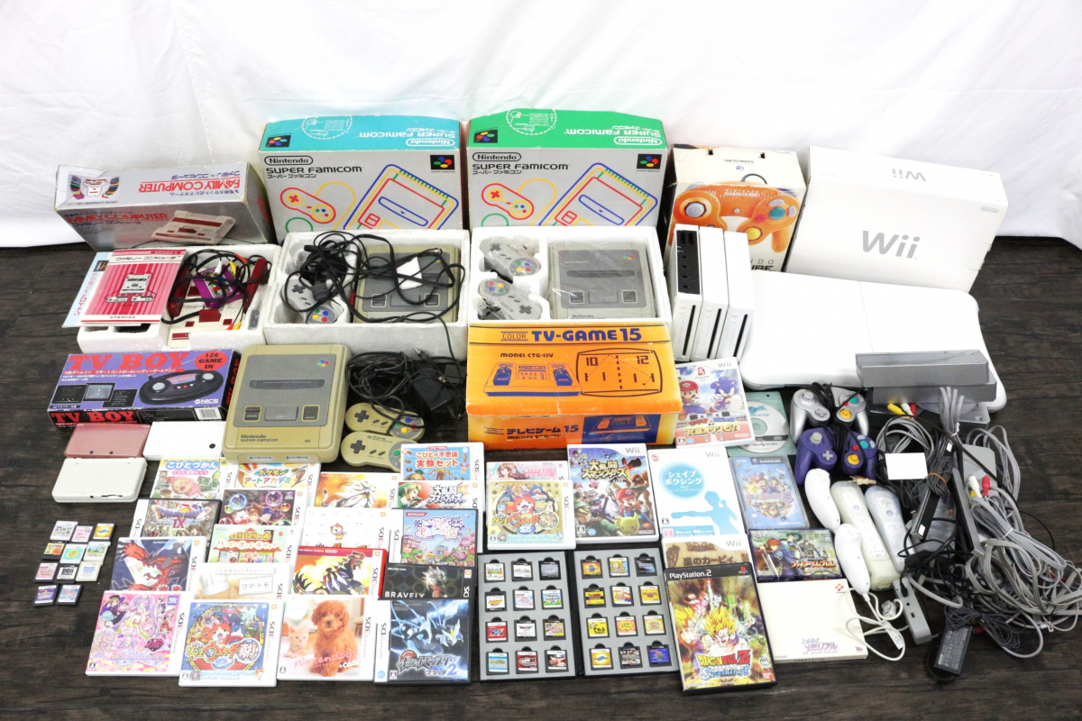 【驚きの破格値，新作登場】 行董 ゲームまとめ スーパーファミコン ファミコン Will DS ゲームキューブ ポケモン マリオ ドラクエ スマブラ等 2個口 AF000ABH25(その他)｜売買されたオークション情報、yahooの商品情報をアー その他
