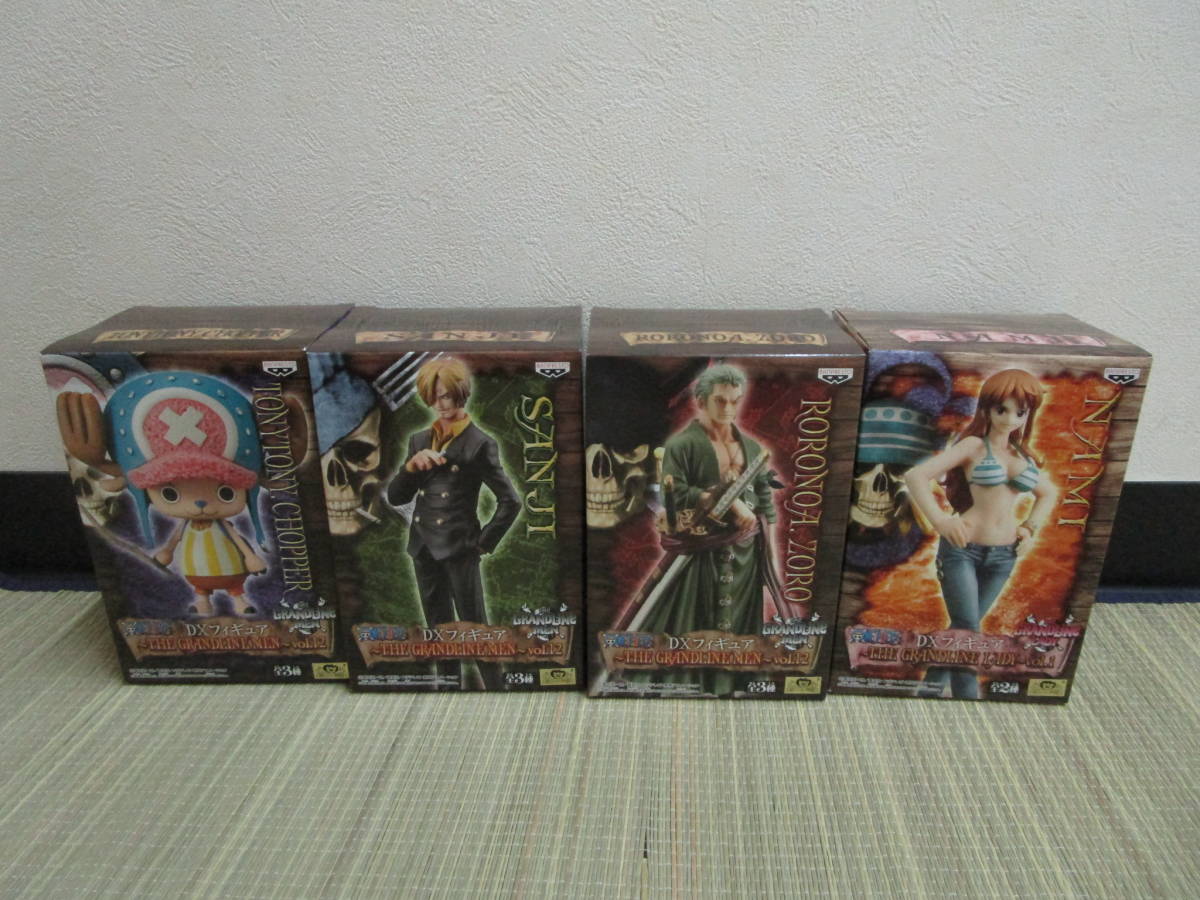未開封 DXフィギュア DXF GRANDLINE MEN LADY 4種 ロロノア・ゾロ ナミ
