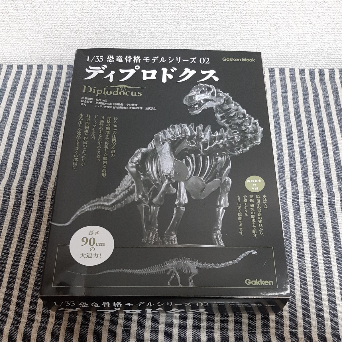 ☆C9☆1/35 恐竜骨格モデルシリーズ02☆ディプロドクス☆Gakken☆(化石  