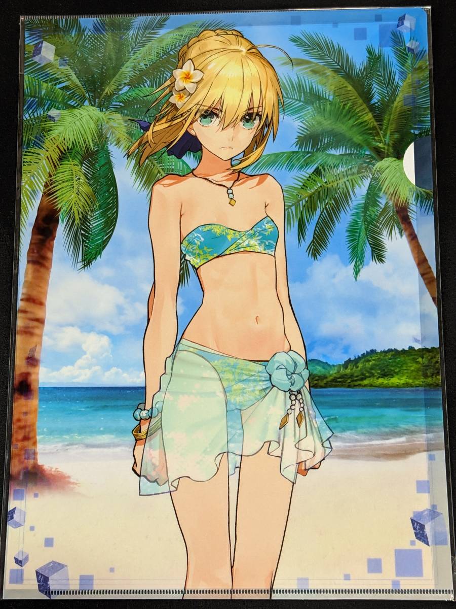 ☆クリアファイル☆ FGO Fate/EXTELLA LINK セイバー/アルトリア・ペン