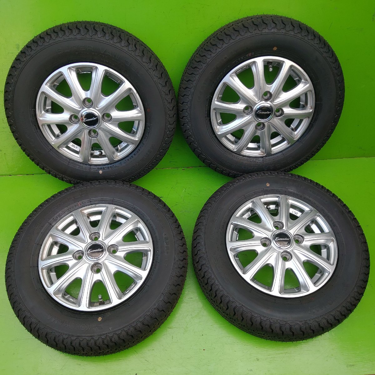 軽用 ROZEST STYLISH MODE T7 + DUNLOP LM704 4本set ROZEST STYLISH 