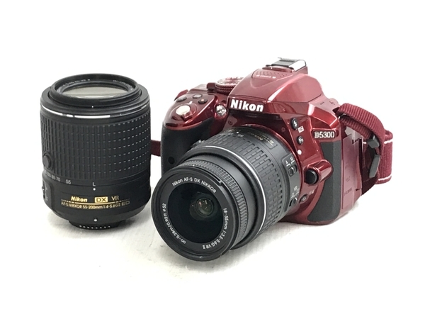 Nikon D5300 ダブルズームキット 18-55mm 55-200mm 一眼レフカメラ