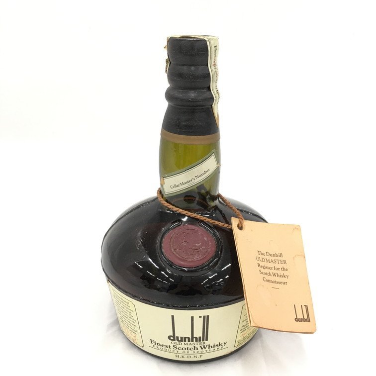  BGAC0035 未開栓 国外酒 DUNHILL ダンヒル ウィスキー オールドマスター43% 750ml(スコッチ)｜売買されたオークション情報、yahooの商品情報をアーカイブ公開 - オークファン スコッチ