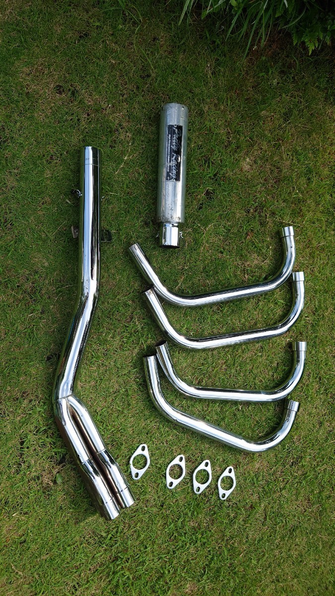 なかさま専用 カワサキZRX400プリティレーシングマフラー4-2-1