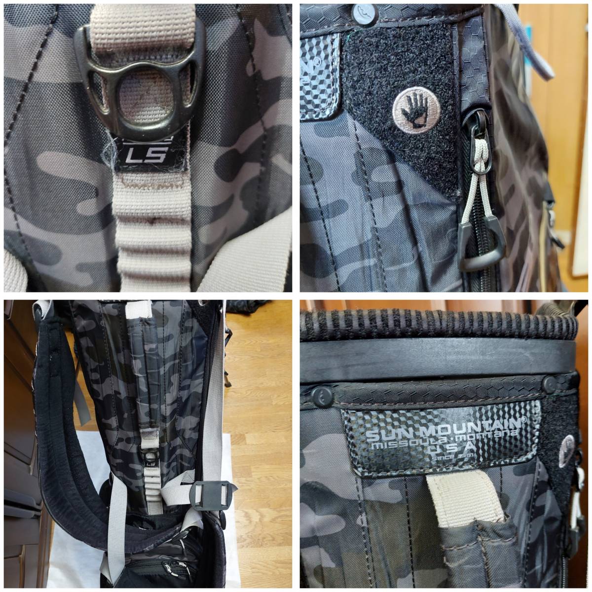 サンマウンテン Sun Mountain 迷彩 カモフラ カモ柄 スタンド キャディ 