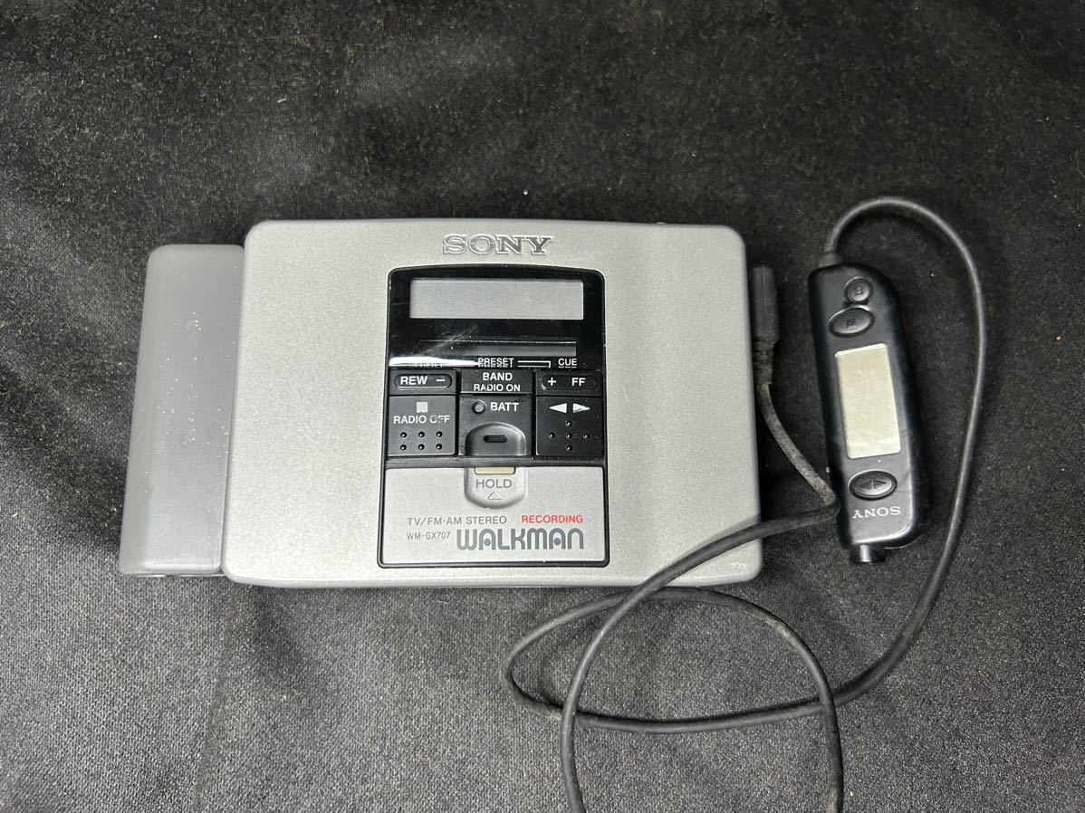 SONY ソニー WALKMAN ウォークマン WM-GX707 ラジオ視聴可 現状渡し