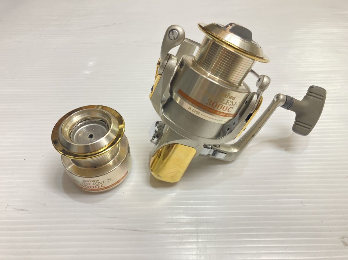 1円スタート Daiwa ダイワ EMBLEM-X 3000C エンブレム 替えスプール