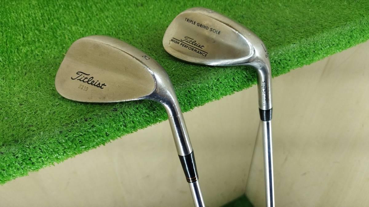 【ウエッジ2本セット】Titleist タイトリスト 5210 52度 AW/HIGH PERFORMANCE TRIPLE GRIND SOLE LW 60度