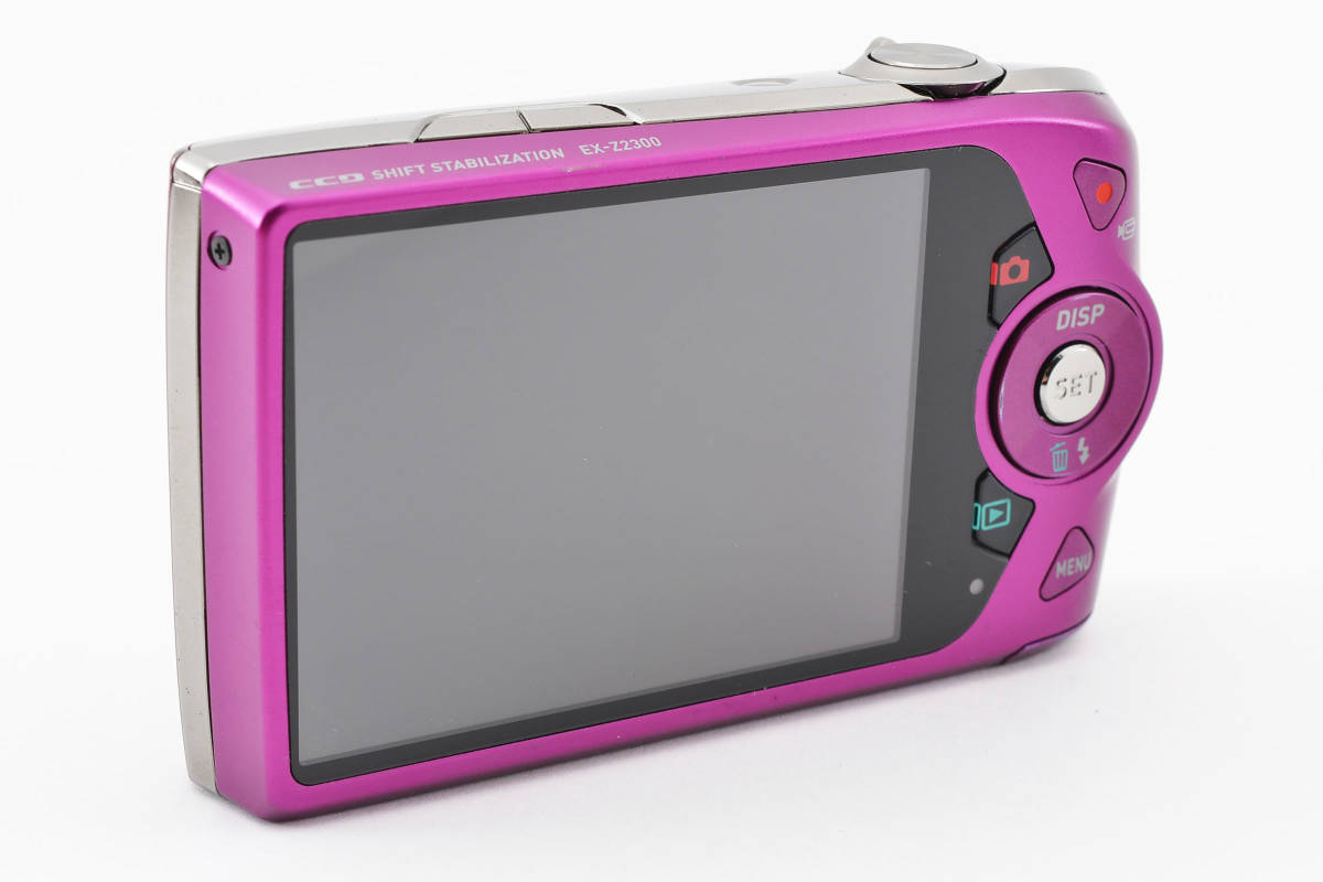 CASIO EX-Z2300 パープル カシオ コンパクトデジタルカメラ #1551