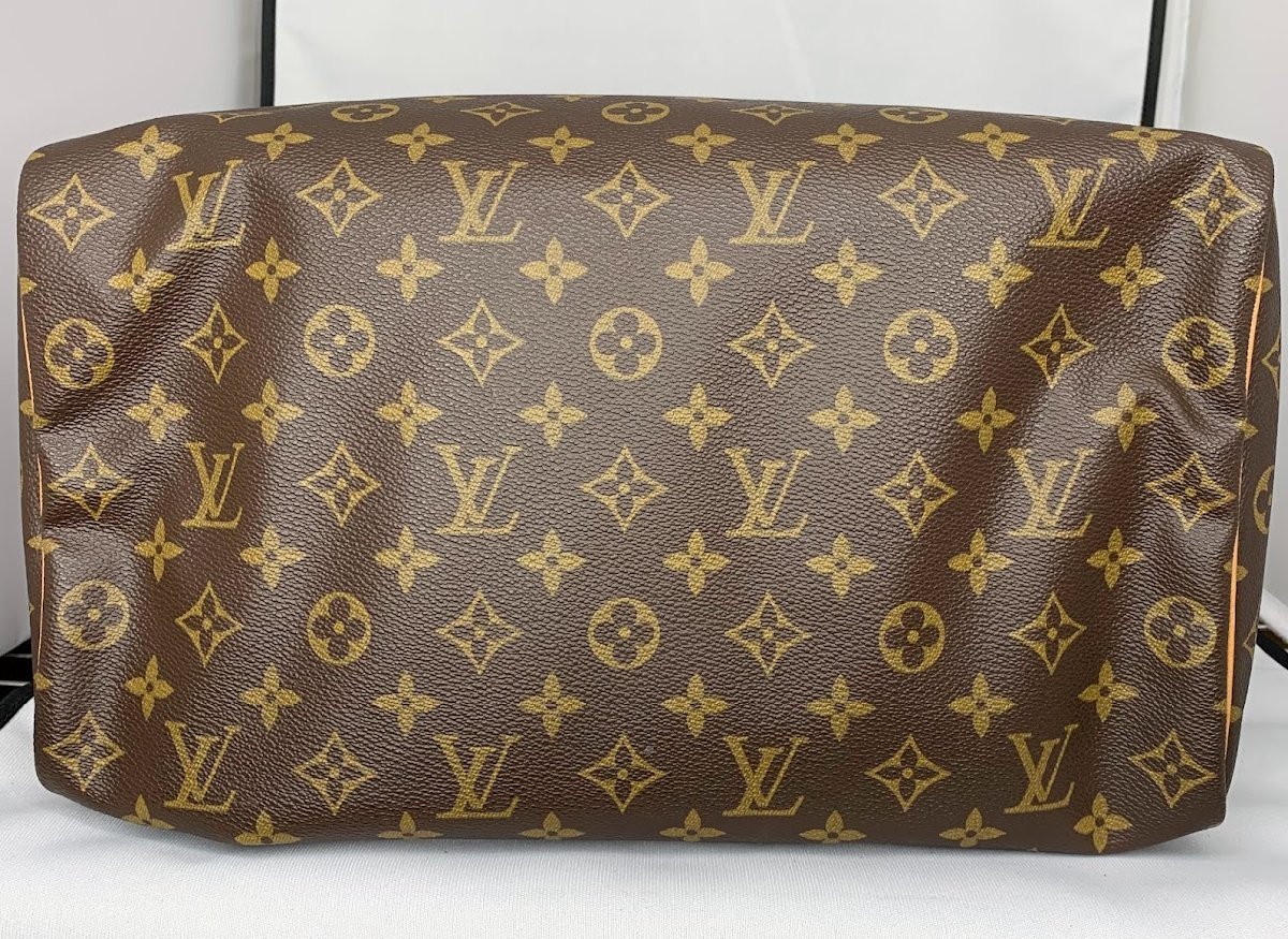 □LOUIS VUITTON スピーディ 35 モノグラム ハンドバッグ【M41524