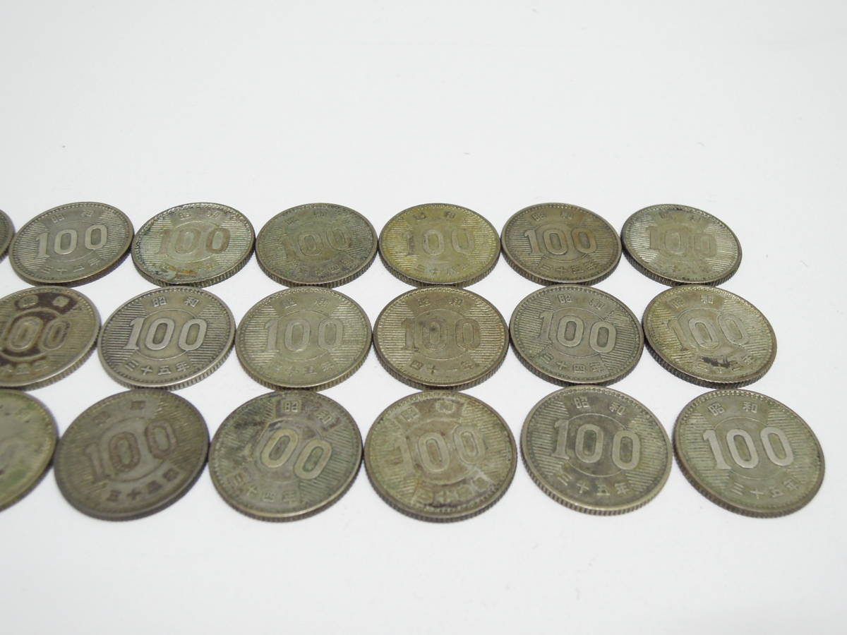 旧硬貨 古銭祭 100円銀貨 おまとめ 50枚 稲穂 30枚 東京オリンピック
