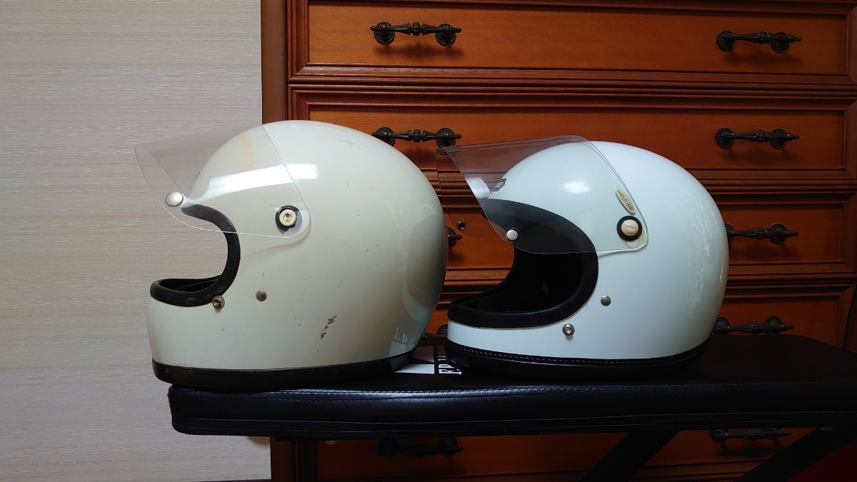 SHOEI s-106 ビンテージヘルメット 族ヘル リペア済み 当時物 BELL(L 