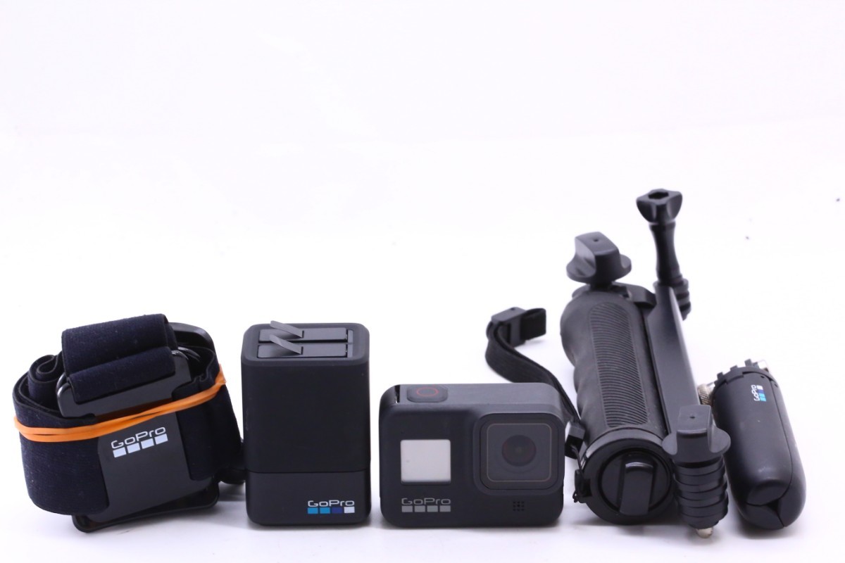良品】ゴープロ GoPro HERO8 BLACK CHDHX-801-FW 付属品多数 #10103 