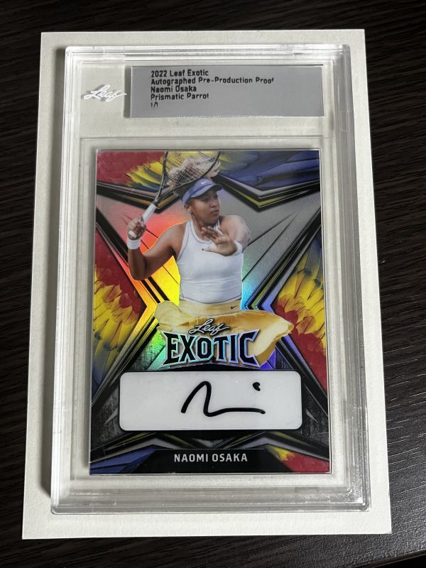 leaf 大坂なおみ　サインカード leaf 大坂なおみ サインカード 【公式通販】