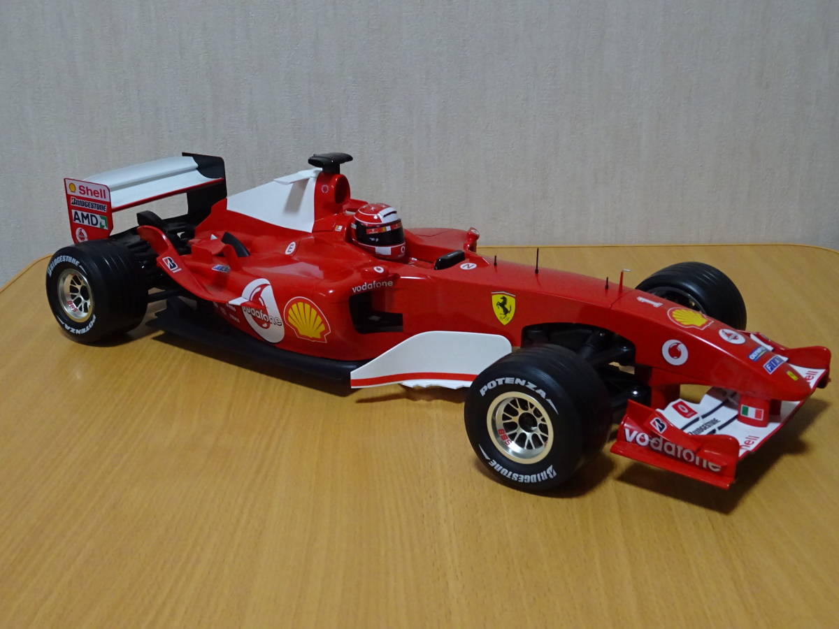 デアゴスティーニ フェラーリ F2004 ラジコン 完成品 ディスプレイ用