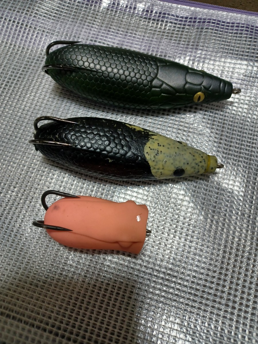 フィネス タイニー アナコンダ 雷魚 フロッグ ジャックインザボックス