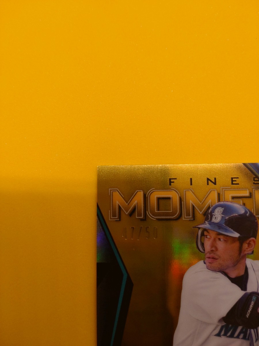 ICHIRO / Topps finest 2021 FINEST MOMENTS AUTOGRAPHS Gold