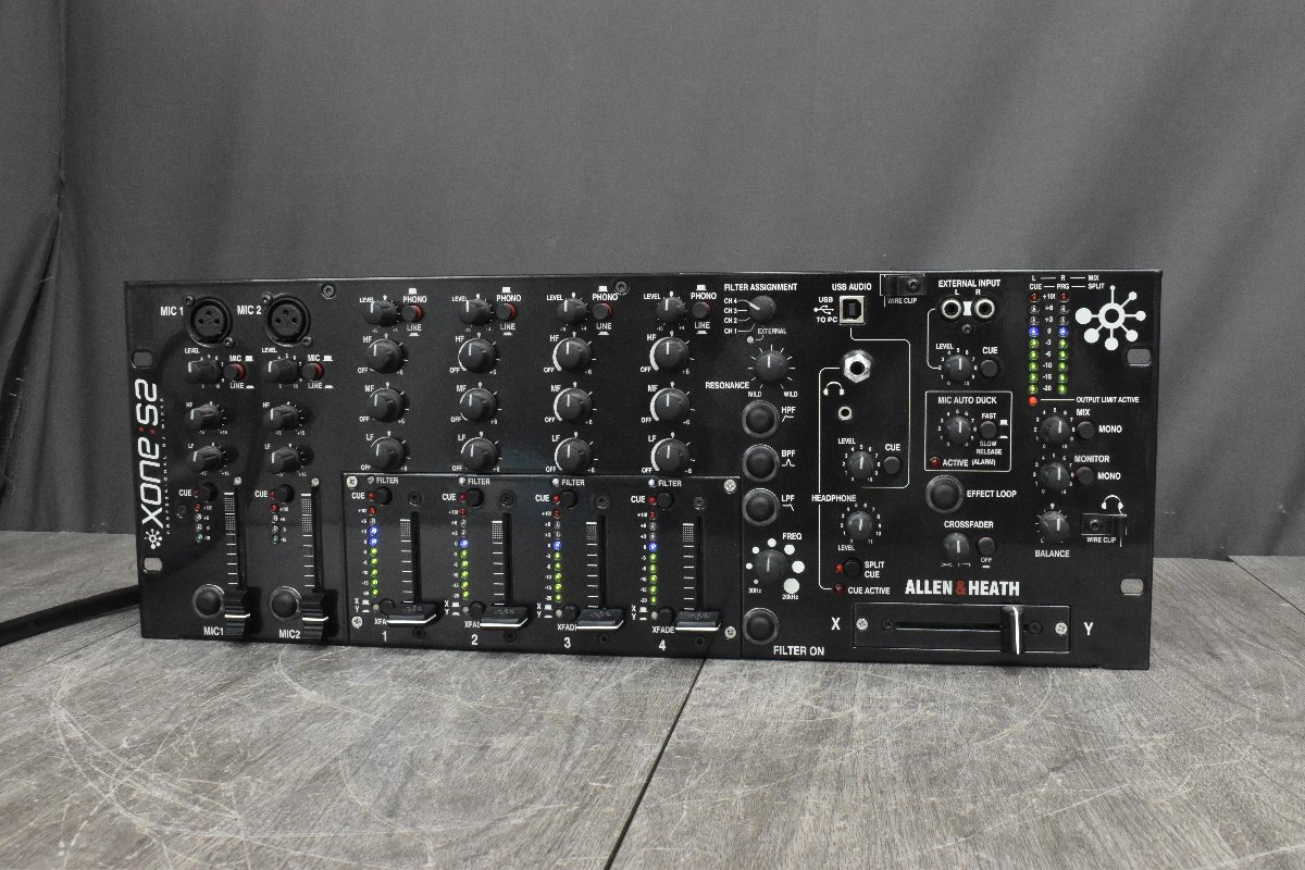 ◇s2059 現状品 ALLEN&HEATH アレンアンドヒース DJミキサー XONE:S2