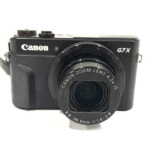 1円 Canon G7X MarkII コンパクトデジタルカメラ 動作確認済み L011438