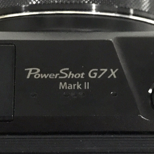 1円 Canon G7X MarkII コンパクトデジタルカメラ 動作確認済み L011438