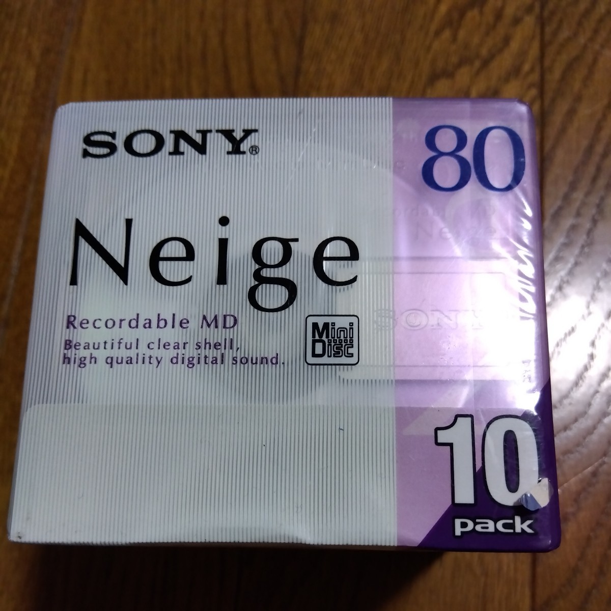 新品MD ミニディスク MiniDisc SONY Neige 80 10枚パック - SONY 