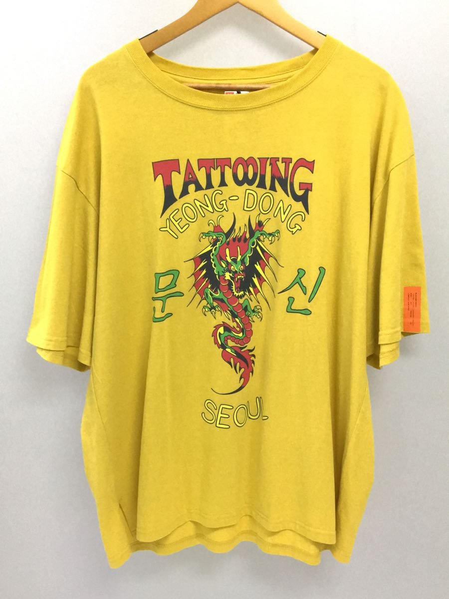 Black Weirdos◇Tシャツ/L/コットン/YLW/22SS-TS05 ⁄ Black Weirdos