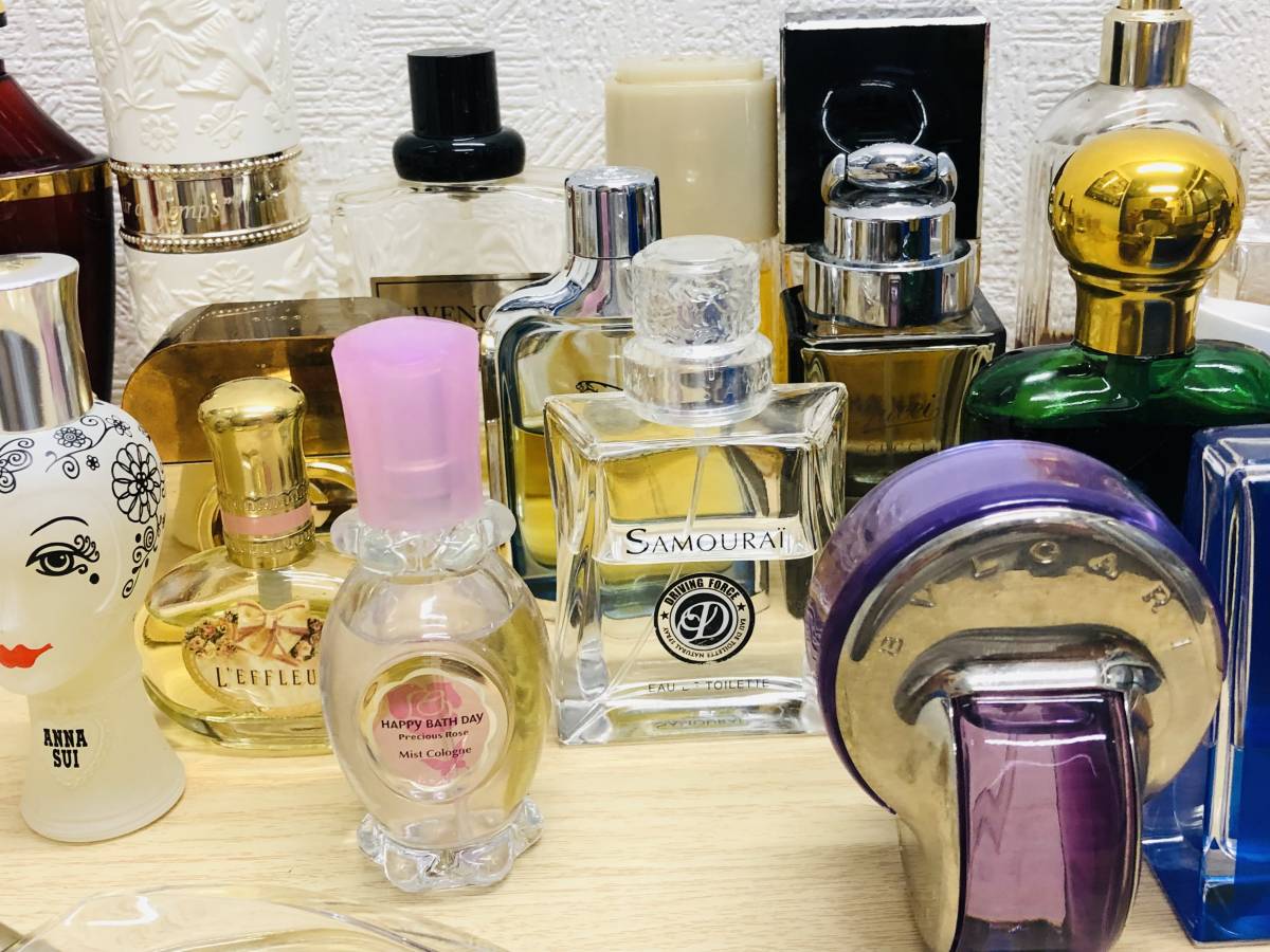 ブランド香水/大量/おまとめ/40点/CHANEL/BVLGARI/NINA RICCI/GUERLAIN
