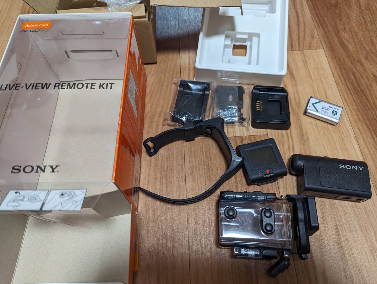 ソニー アクションカム SONY HDR-AS50R ライブビューリモコンキット