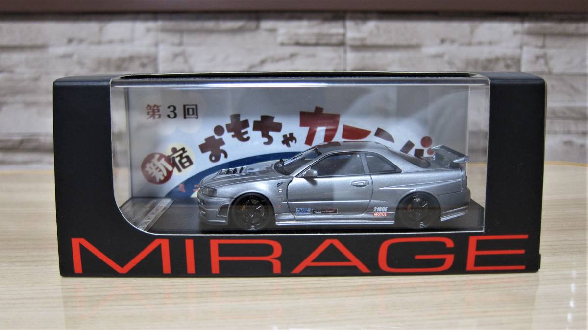 おもちゃ 限定品 hpi MIRAGE R34 スカイライン GT-R ニスモ CRS