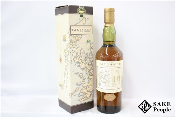 ◇注目! タリスカー 10年 マップラベル シングルモルト 750ml 45.8
