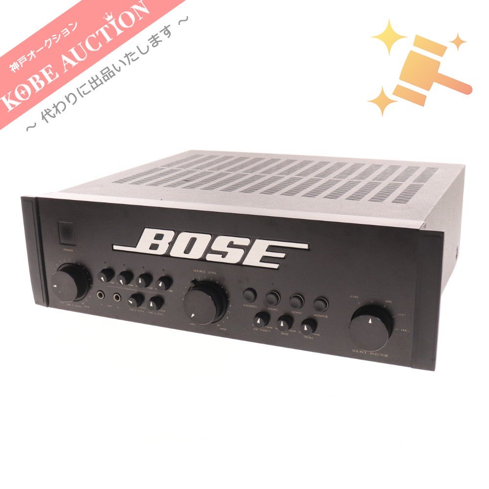 □ BOSE ボーズ プリメインアンプ 4702 III オーディオ機器 通電未確認