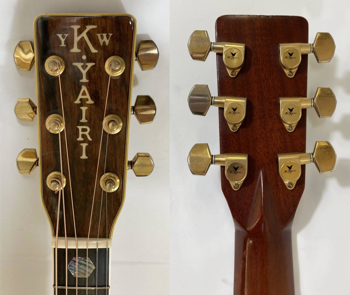 K.YAIRI YW1000 ハカランダ DeanMarkley K.ヤイリ中古アコースティック