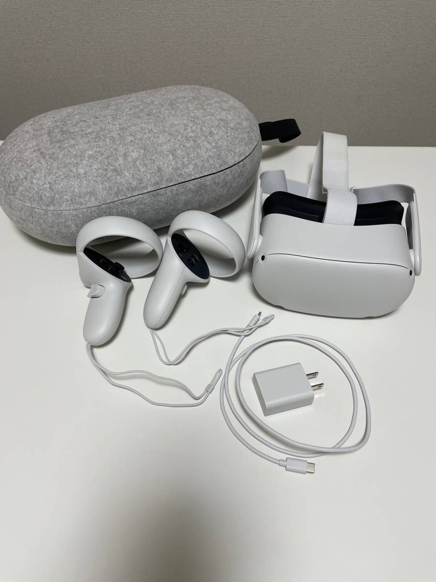 Oculus Quest 2 VR 256GB ケース付き Meta VRヘッドセット メタ