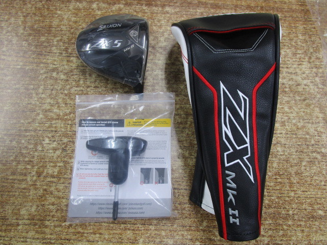 良品 ZX5 MKⅡ 10.5° LS ヘッド単品 ヘッドカバー付き 管理番号00542