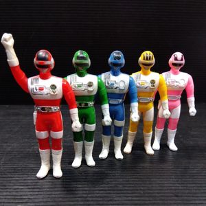 超電子　バイオマン　BIOMAN フィギュアセット 5体+バイク　昭和　当時物 超電子 バイオマン BIOMAN フィギュアセット 5体+バイク 昭和 当時物