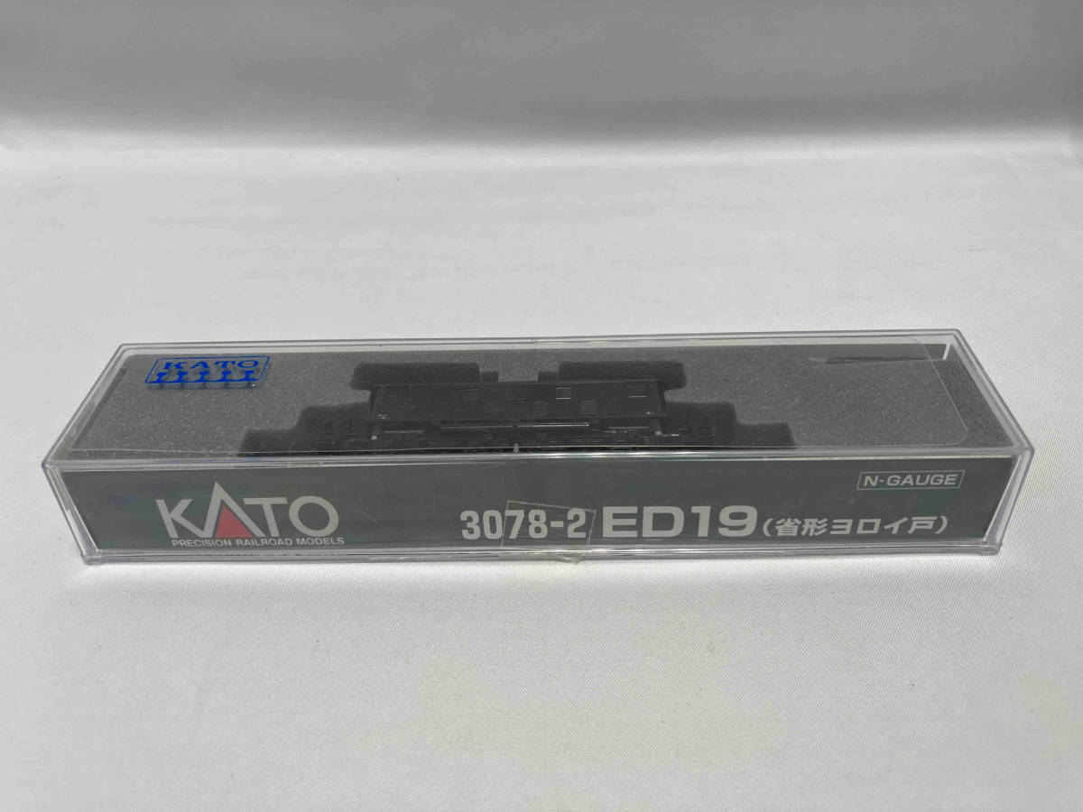 Ｎゲージ KATO 3078-2 ED19 (省形ヨロイ戸) カトー
