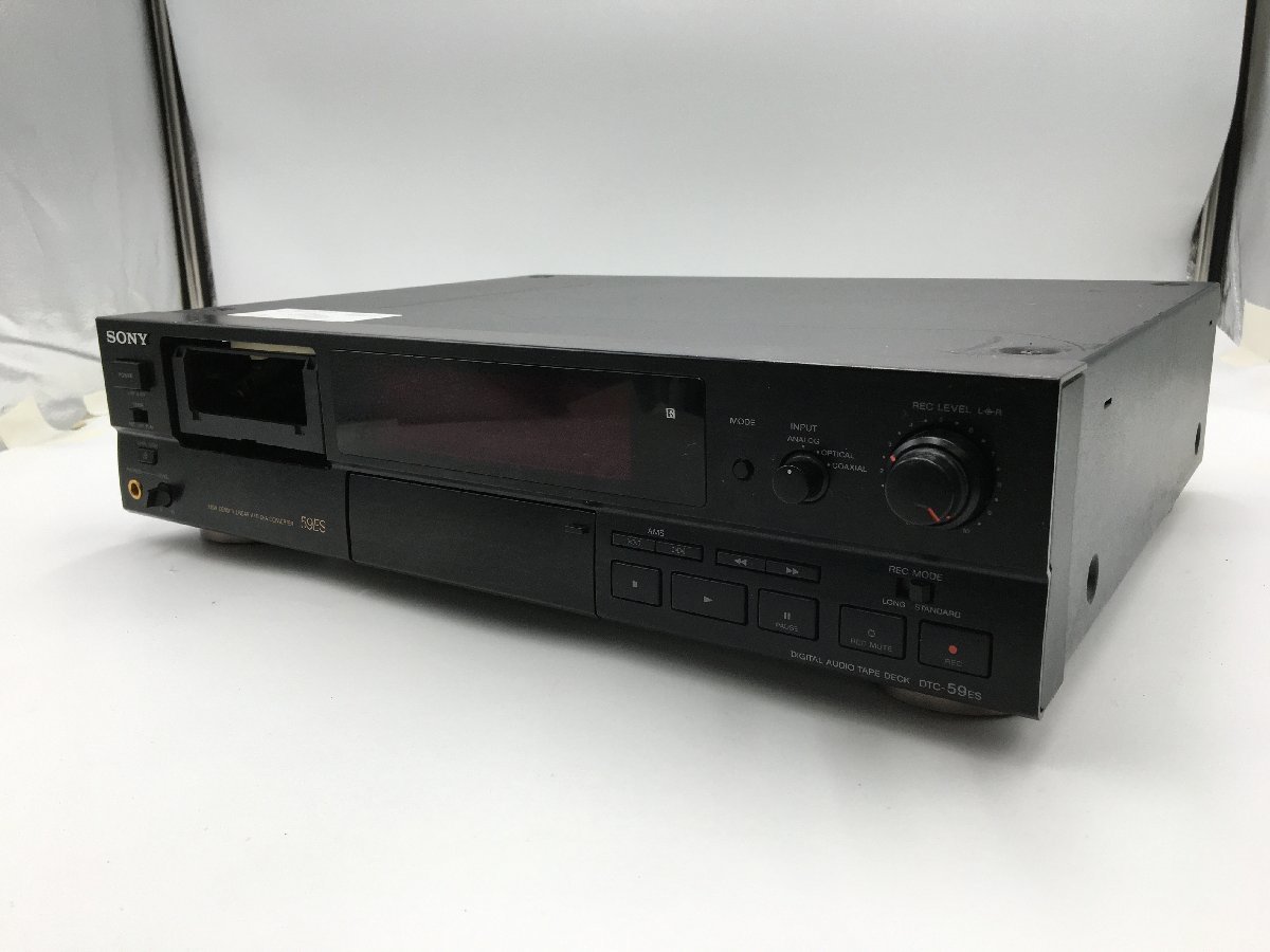 ♪△【SONY ソニー】デジタルオーディオテープデッキ DTC-59ES 0710 5
