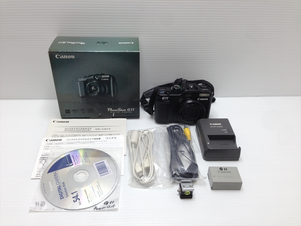 数量限定，低価 下松 Canon キヤノン デジタルカメラ Power Shot G11 パワーショット デジカメ 現状品 F230710R01B KG10A(キヤノン)｜売買されたオークション情報、yahooの商品情報をアーカイブ公開 - オークファン キヤノン