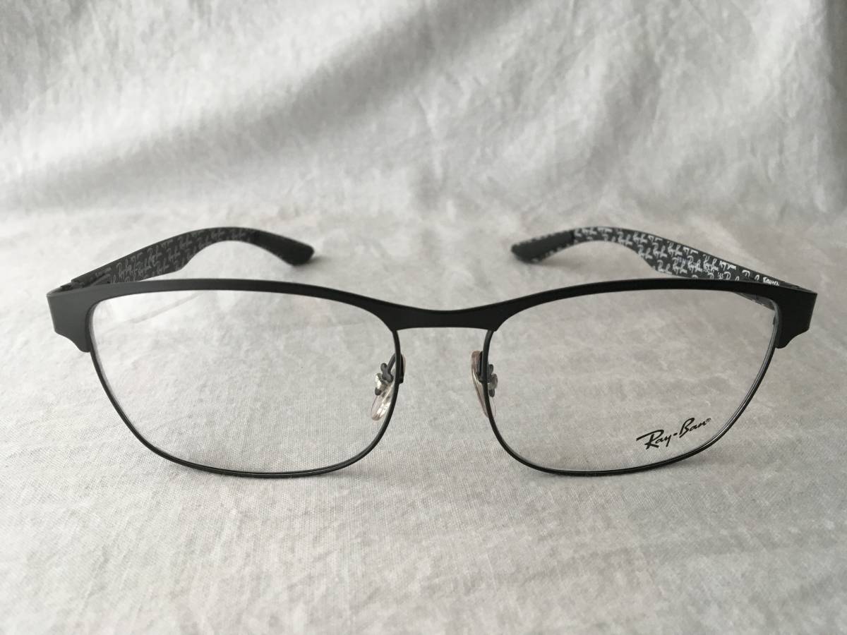 レイバンメガネフレームRB8416 2503 Satin Black/Carbon Fibre 55