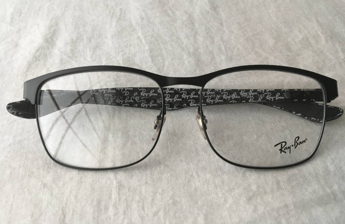 レイバンメガネフレームRB8416 2503 Satin Black/Carbon Fibre 55 